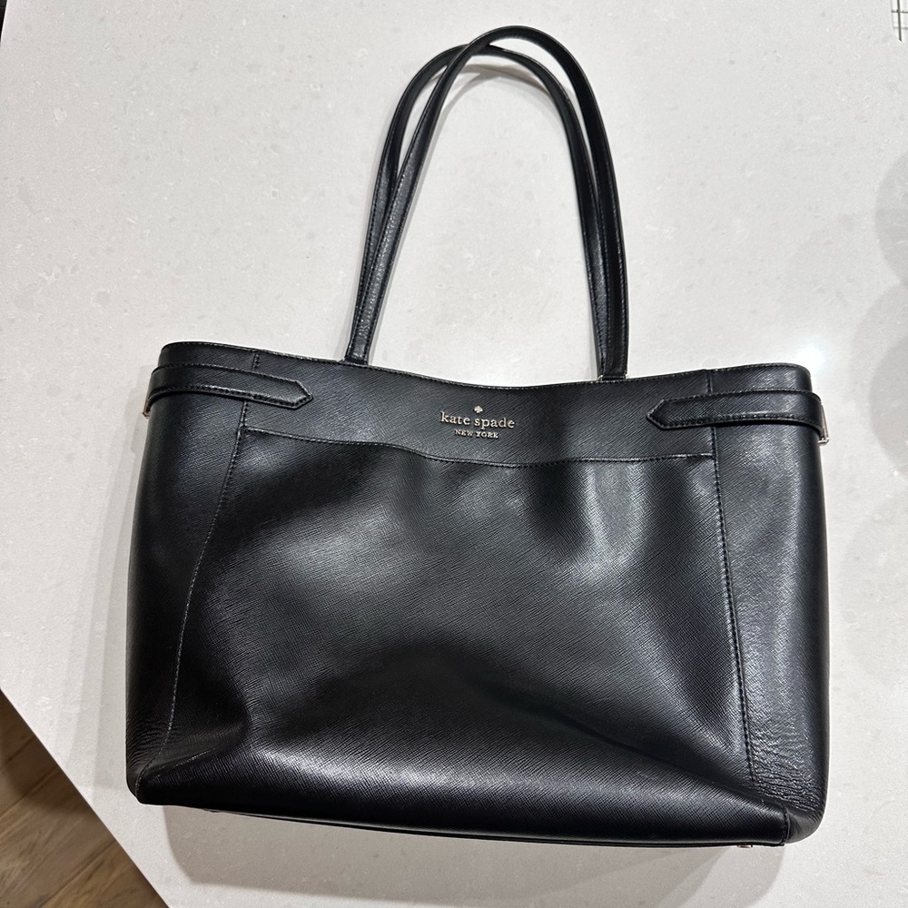 Kate Spade New York Staci Large Laptop Tote Leather Handbag